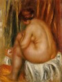 After Bathing (nude Study) - Pierre Auguste Renoir