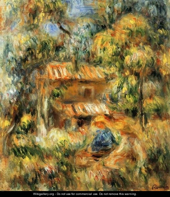 Cagnes Landscape8 - Pierre Auguste Renoir