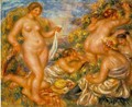 Bathers - Pierre Auguste Renoir
