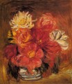 Dahlias - Pierre Auguste Renoir