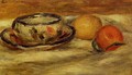 Cup Lemon And Tomato - Pierre Auguste Renoir