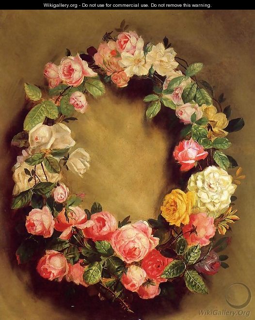 Crown Of Roses - Pierre Auguste Renoir