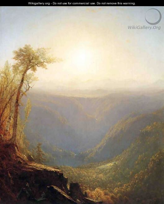 A Gorge In The Mountains (Kauterskill Clove) - Sanford Robinson Gifford