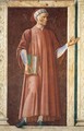 Famous Persons Dante Allighieri 1450 - Andrea Del Castagno