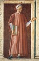 Famous Persons Dante Allighieri 1450 - Andrea Del Castagno
