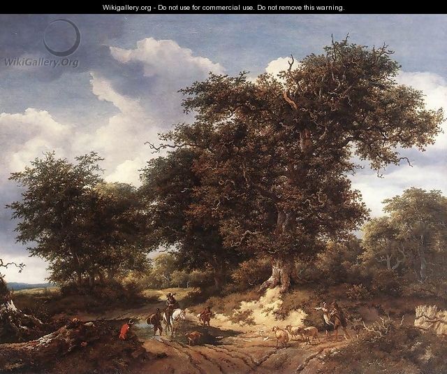 The Great Oak 1652 - Jacob Van Ruisdael