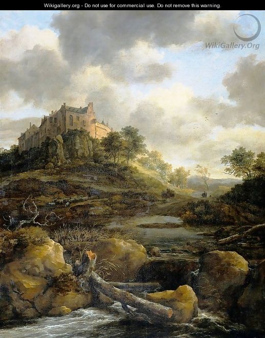 Bentheim Castle2 - Jacob Van Ruisdael