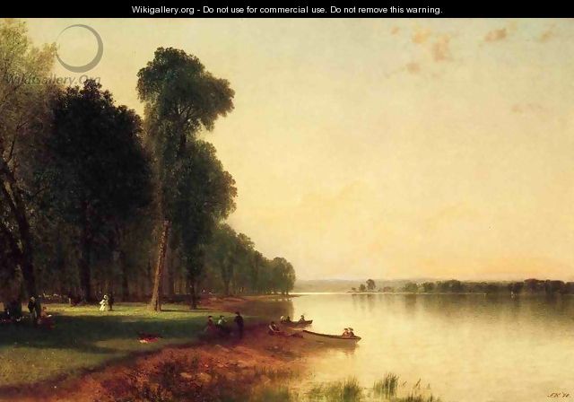 Summer Day On Conesus Lake - John Frederick Kensett