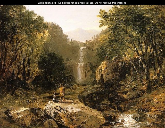 Catskill Mountain Scenery - John Frederick Kensett
