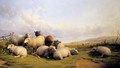 Sheep In An Extensive Landscape - Thomas Sidney Cooper