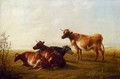 Cows In A Meadow - Thomas Sidney Cooper