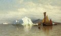 Labrador Fishing Boats Near Cape Charles - William Bradford