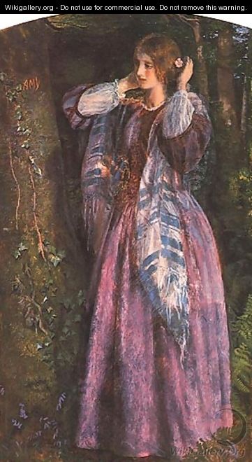 Amy (study) - Arthur Hughes