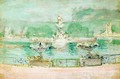 Fountain Worlds Fair - John Henry Twachtman