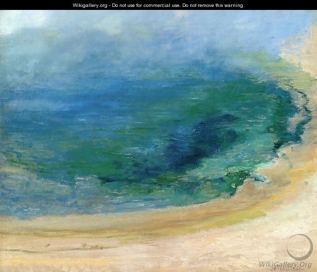 Edge Of The Emerald Pool Yellowstone - John Henry Twachtman