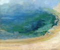 Edge Of The Emerald Pool Yellowstone - John Henry Twachtman