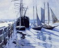 Connecticut Shore Winter - John Henry Twachtman