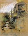 Abandoned Mill Branchville Connecticut - John Henry Twachtman