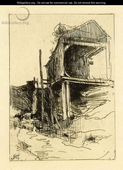 Abandoned Mill - John Henry Twachtman