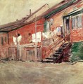 Gloucester Fishermens Houses - John Henry Twachtman