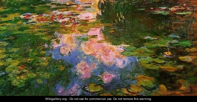 The Water Lily Pond - Claude Oscar Monet