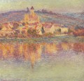 Vetheuil At Sunset - Claude Oscar Monet