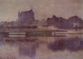 Vernon Church In Grey Weather - Claude Oscar Monet
