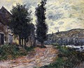 Tow Path At Lavacourt - Claude Oscar Monet