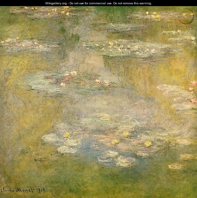 Water Lilies44 - Claude Oscar Monet