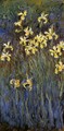 Yellow Irises - Claude Oscar Monet