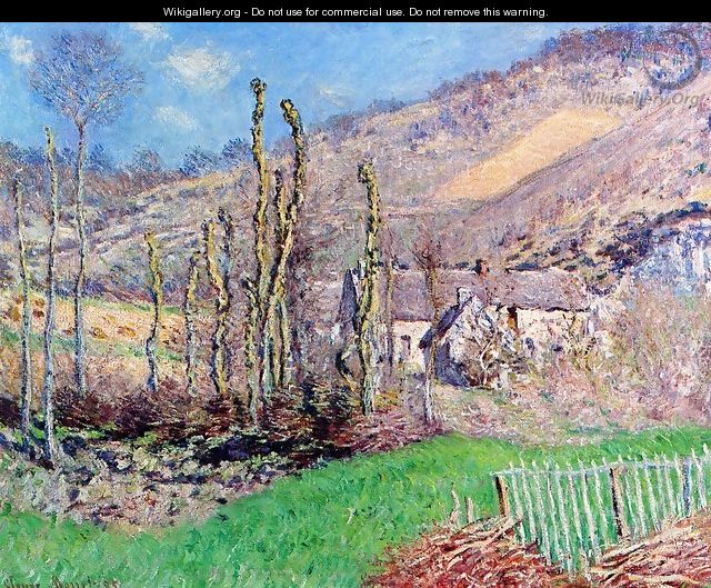 Winter Landscape At The Val De Falaise - Claude Oscar Monet