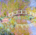 The Bridge In Monets Garden - Claude Oscar Monet