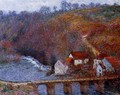 The Grande Creuse By The Bridge At Vervy - Claude Oscar Monet