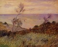 The Cliffs Of Varengeville Gust Of Wind - Claude Oscar Monet