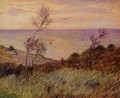 The Cliffs Of Varengeville Gust Of Wind - Claude Oscar Monet