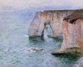 The Manneport Seen From The East - Claude Oscar Monet