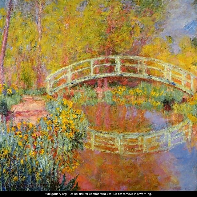 The Japanese Bridge At Giverny2 - Claude Oscar Monet
