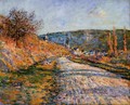 The Road To Vetheuil - Claude Oscar Monet