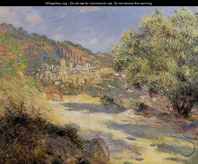 The Road To Monte Carlo - Claude Oscar Monet