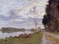 The Promenade At Argenteuil - Claude Oscar Monet