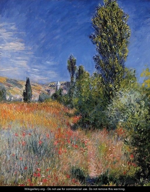 Landscape On The Ile Saint Martin - Claude Oscar Monet
