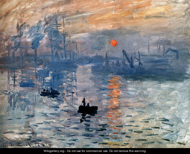 Impression Sunrise - Claude Oscar Monet