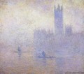 Houses Of Parliament Fog Effect - Claude Oscar Monet