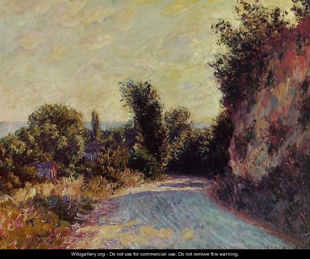 Road Near Giverny - Claude Oscar Monet