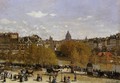 Quai Du Louvre - Claude Oscar Monet