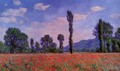 Poppy Field In Giverny - Claude Oscar Monet