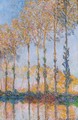 Poplars White And Yellow Effect - Claude Oscar Monet