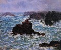 Belle Ile Rain Effect - Claude Oscar Monet