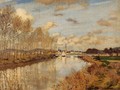 Argenteuil Seen From The Small Arm Of The Seine 2 - Claude Oscar Monet