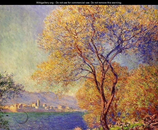 Antibes Seen From The Salis Gardens2 - Claude Oscar Monet